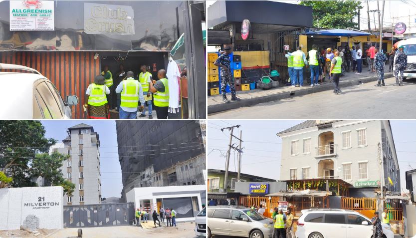 Lagos govt shuts businesses across Ikoyi, Surulere, others over noise, environmental infractions  Nexovant